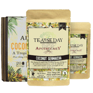 Coconut Genmaicha CBD Tea